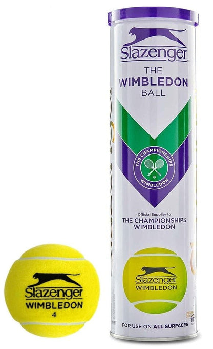 1Set Slazenger The Wimbledon Tennis Balls Option: (4 Ball/ 3 Balls) | PH