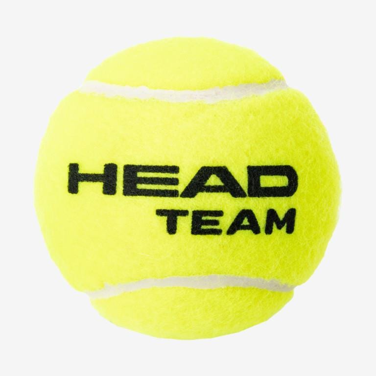 HEAD Team Tennis Balls - 3 x 4 Ball Tube (1 Dozen)