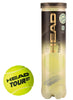 HEAD Tour XT Tennis Balls - 4 Ball Tube