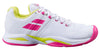 Babolat Propulse Blast All Court Womens Tennis Shoes - White Red Rose