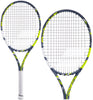 Babolat Aero Junior 26 Tennis Racket - Grey / Yellow (Strung) - G00