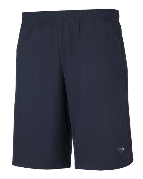 Dunlop Club Line Mens Woven Tennis Shorts - Navy Blue