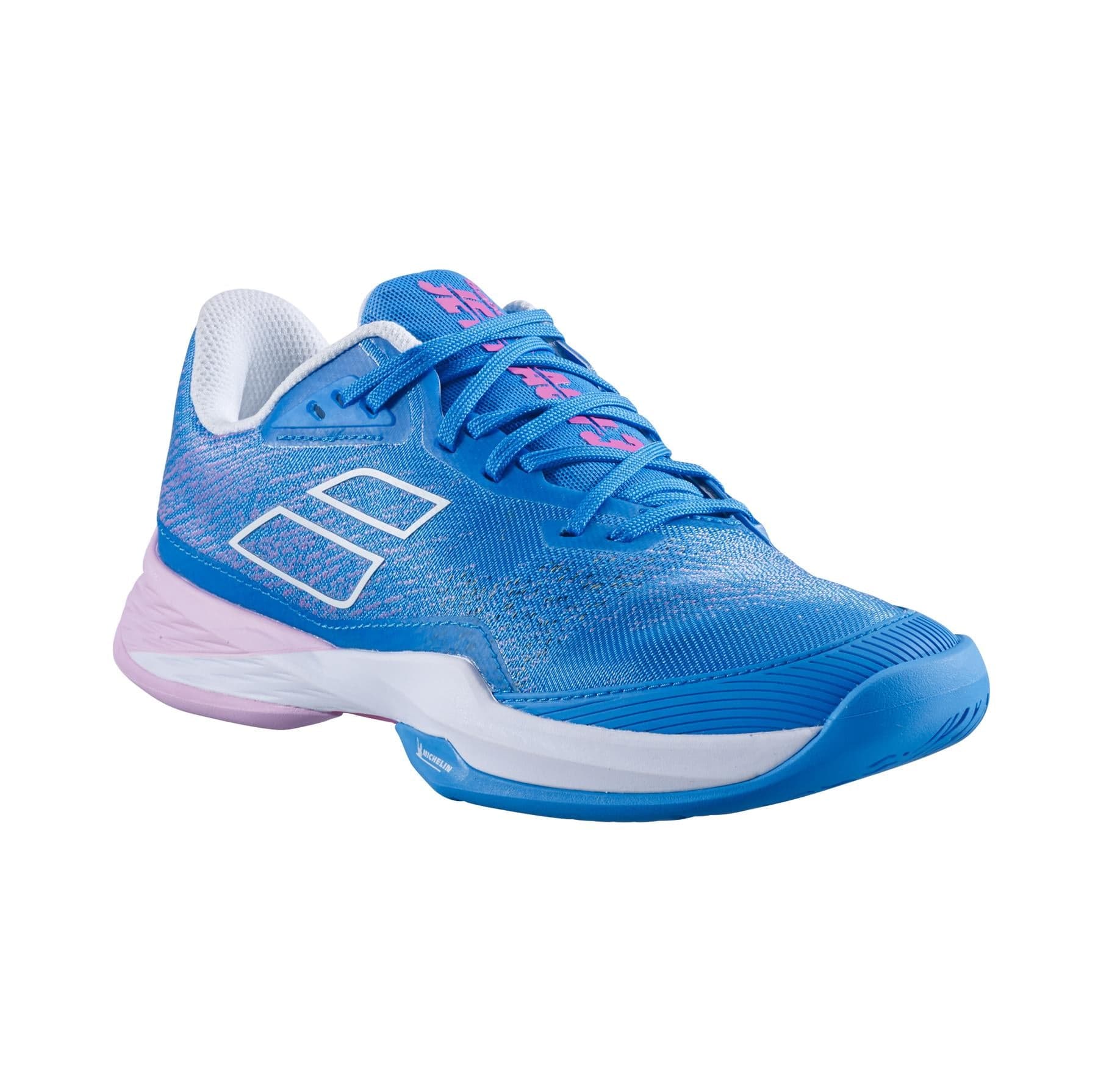 Babolat Jet Mach 3 All Court Womens Tennis Shoes French Blue — Tennis HQ