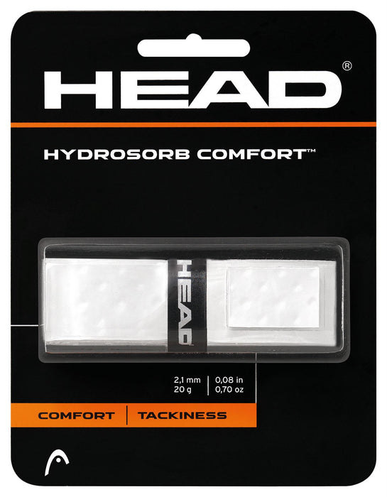 HEAD HydroSorb Comfort Replacement Tennis Grip - White