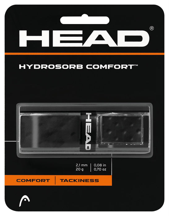 HEAD HydroSorb Comfort Replacement Tennis Grip - Black