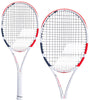 Babolat Pure Strike 103 Tennis Racket - White / Red / Black (Unstrung)