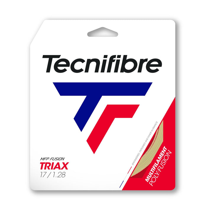 Tecnifibre Triax 12m Tennis String Set - Natural