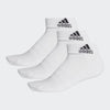 adidas Cushion Ankle Socks 3PP White