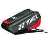 Yonex 02326EX Expert 6 Piece Racket Bag - Black / Red