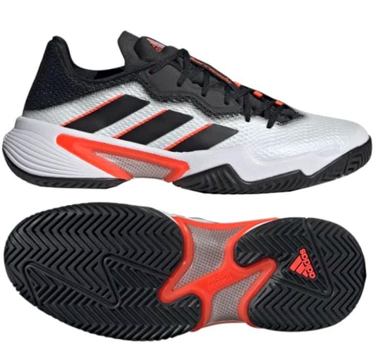 adidas Barricade Mens Tennis Shoes - White