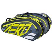 Babolat RHX12 Pure Aero Tennis Racket Bag - Grey / Yellow