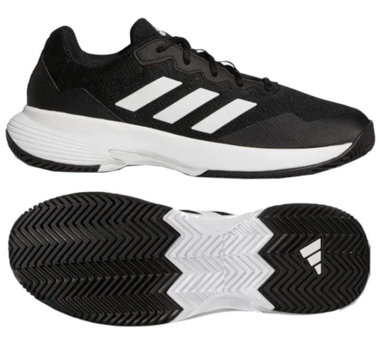 adidas GameCourt 2 Mens Tennis Shoes - Black