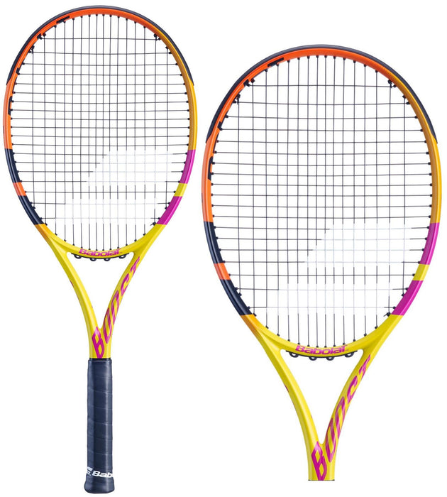Babolat Boost Aero RAFA Tennis Racket - Yellow Orange Purple (Strung)