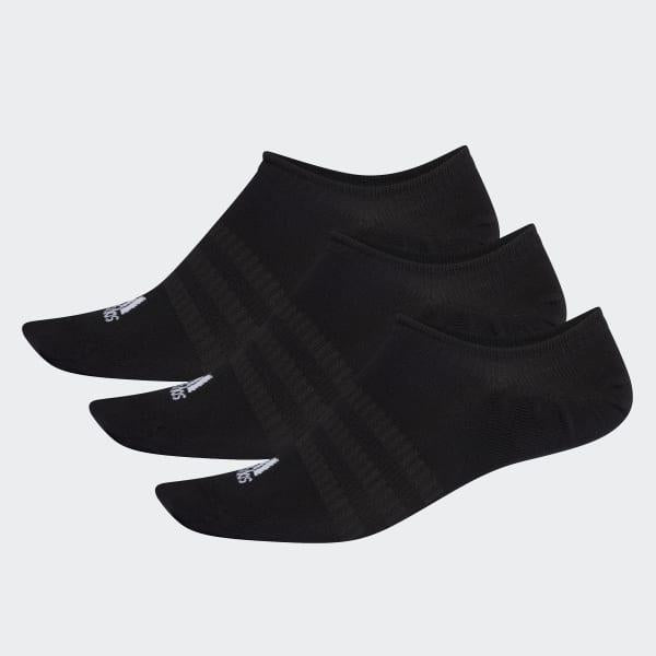 adidas Cushion No Show 3PP Socks - Black