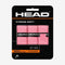 The HEAD Xtreme Soft Tennis Overgrip (3 Pack) in pink, by HEAD, features three grip rolls. With a thickness of 0.5 mm, it provides excellent sweat absorption and enhanced tackiness to boost your on-court performance.