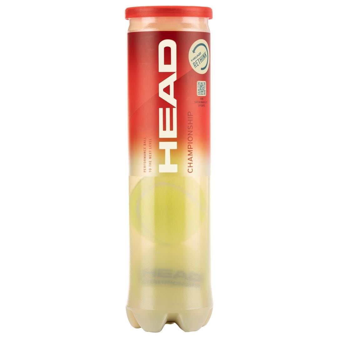 HEAD Championship Tennis Balls - 4 Ball Can