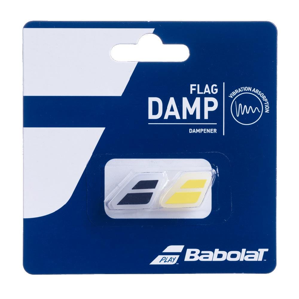 Babolat Flag Vibration Dampener - Black / Yellow