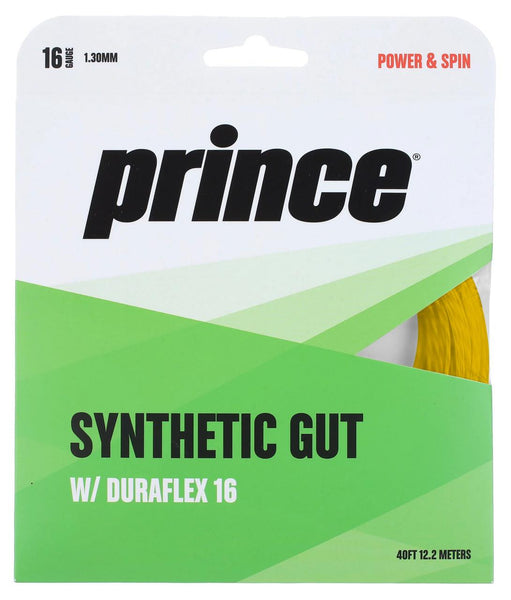 Prince Synthetic Gut Duraflex Gold String Set