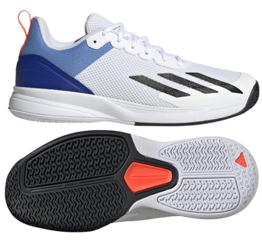 adidas Courtflash Speed Unisex Tennis Shoes - Cloud White / Core Black