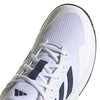 adidas GameCourt 2.0 Mens Tennis Shoes - Cloud White / Navy Blue