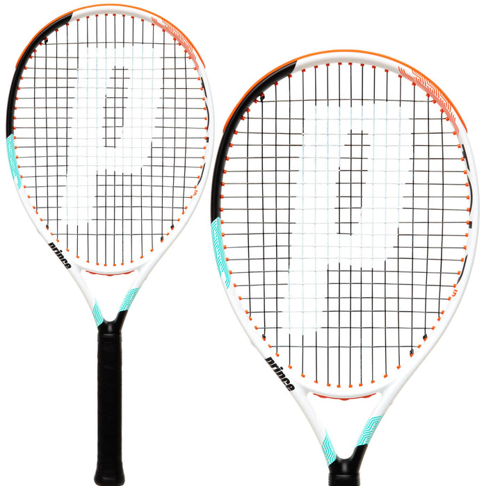 Prince Tour 25 Tennis Racket - White - G0