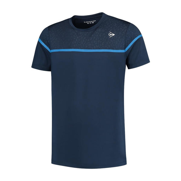Dunlop Performance Game 2 Mens Tennis T-Shirt - Navy Blue