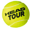 HEAD Tour Tennis Balls - 4 Ball Tube