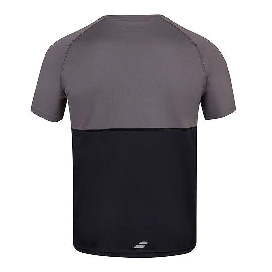 Babolat Mens Play Crew Neck Tennis T-Shirt - Black