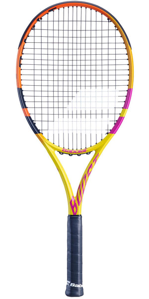 Babolat Boost Aero RAFA Tennis Racket - Yellow Orange Purple (Strung)