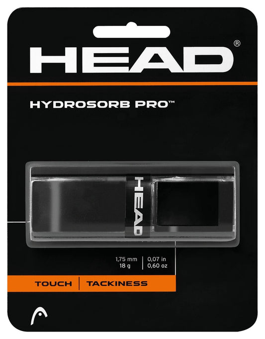 HEAD HydroSorb Pro Replacement Tennis Grip - Black