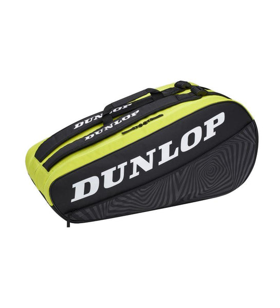 Dunlop SX-Club 10 Racket Tennis Bag - Black / Yellow